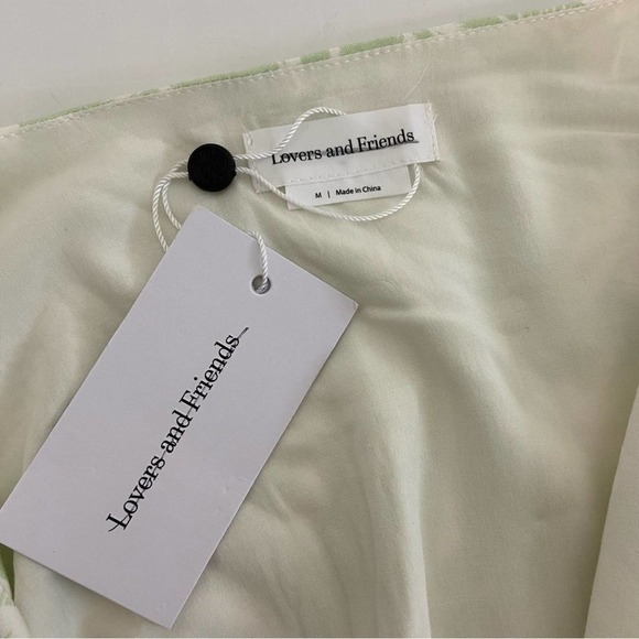 Lovers and Friends Maysa Kimono Dress Palm Tree Print Size M - Picture 9 of 14